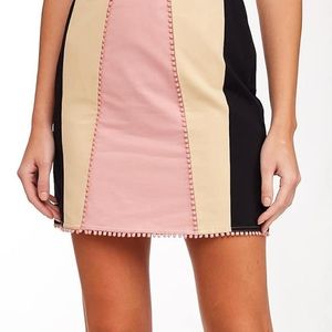 Pink,black skirt all new